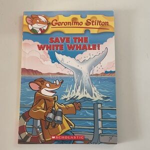 Geronimo Stilton Save the White Whale Book
Like new Condition
One Owner
